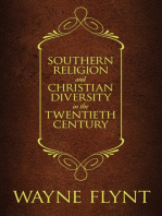 Southern Religion and Christian Diversity in the Twentieth Century