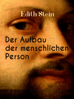 Der Aufbau der menschlichen Person: Die Idee des Menschen als Grundlage der Erziehungswissenschaft und Erziehungsarbeit, Anthropologie als Grundlage der Pädagogik, Das Animalische, Seele als Form und Geist...