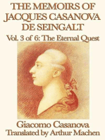 The Memoirs of Jacques Casanova de Seingalt Volume 3