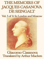 The Memoirs of Jacques Casanova de Seingalt Volume 5