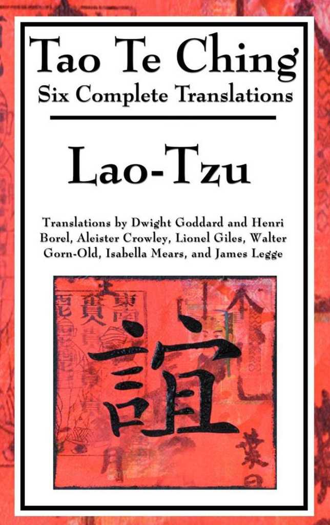 Tao Te Ching By Lao Tzu Read Online - 