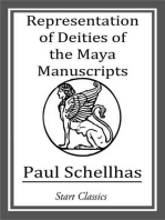 Representation of Deities of the Maya Manuscript