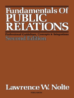 Fundamentals of Public Relations: Professional Guidelines, Concepts and Integrations