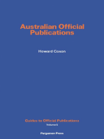 Australian Official Publications: Guides to Official Publications