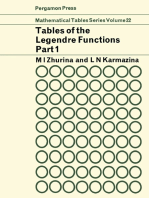 Tables of The Legendre Functions P—½+it(x): Mathematical Tables Series