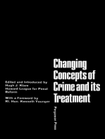 Changing Concepts of Crime and Its Treatment