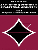 A Collection of Problems in Analytical Geometry: Analytical Geometry in the Plane
