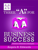 Three "A"s for Business Success