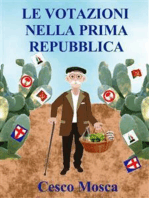 Le votazioni nella prima repubblica