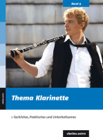 Thema Klarinette: Fachliches, Praktisches und Unterhaltsames