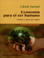 Economía para el ser humano: Sentido y alma del capital