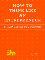 How to Think Like an Entrepreneur