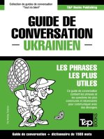 Guide de conversation Français-Ukrainien et dictionnaire concis de 1500 mots