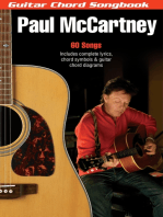 Paul McCartney: Guitar Chord Songbook (6 inch. x 9 inch.)