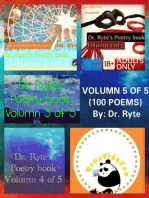 Dr. Ryte's Poetry Book Volumn 5 of 5