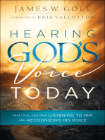 Hearing God's Voice Today: Practical Help for Listening to Him and Recognizing His Voice