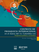Contrato de franquicia internacional: En el marco del TLC Colombia - USA. Perspectivas jurídicas