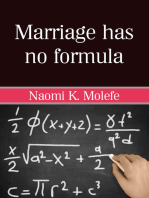 Marriage Has No Formula