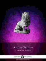 Delphi Complete Works of Aulus Gellius - 'The Attic Nights' (Illustrated)