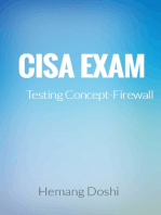 CISA EXAM-Testing Concept-Firewall