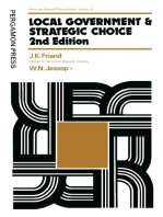 Local Government and Strategic Choice: An Operational Research Approach to the Processes of Public Planning