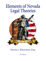 Elements of Nevada Legal Theories