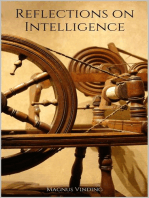 Reflections on Intelligence