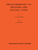 Photochemistry of Proteins and Nucleic Acids: International Series of Monographs on Pure and Applied Biology, Volume 22