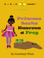 Princess Sasha Rescues a Frog: Fun Algebra