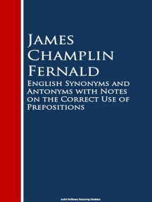 Read English Synonyms And Antonyms With Notes On The Crect Use Of Prepositions By James Champlin Fernald Books