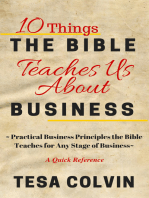 10 Things The Bible Teaches Us About Business