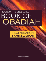 Book of Obadiah: Regeneration Translation (Regeneration Translation Bible Series 4)