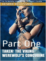 Taken: The Viking Werewolf's Concubine Book One: Taken: The Viking Werewolf's Concubine, #1