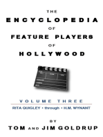The Encyclopedia of Feature Players of Hollywood, Volume 3