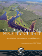 Ce que la rivière nous procurait: Archéologie et histoire du réservoir de l’Eastmain-1