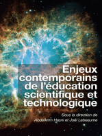 Enjeux contemporains de l'éducation scientifique et technologique