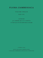 Flora Zambesiaca Volume 12 Part 1