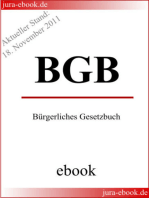 BGB - Bürgerliches Gesetzbuch - E-Book - Aktueller Stand: 18. November 2011