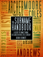The Surnames Handbook: A Guide to Family Name Research in the 21st Century