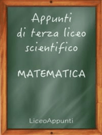 Appunti di terza liceo scientifico