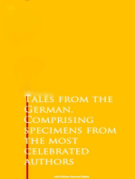 Tales from the German, Comprising specimens from the most celebrated authors