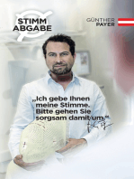 Stimmabgabe: Ich gebe Ihnen meine Stimme. Bitte gehen Sie sorgsam damit um