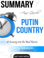 Anne Garrels' Putin Country: A Journey into The Real Russia | Summary