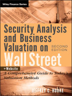 Security Analysis and Business Valuation on Wall Street: A Comprehensive Guide to Today's Valuation Methods