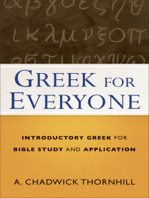 Greek For Everyone By A. Chadwick Thornhill - Ebook | Scribd