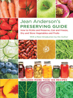 Jean Anderson's Preserving Guide: How to Pickle and Preserve, Can and Freeze, Dry and Store Vegetables and Fruits