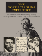 The North Carolina Experience: An Interpretive and Documentary History