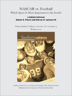 NASCAR vs. Football: Which Sport Is More Important to the South?: An article from Southern Cultures 18:4, Winter 2012