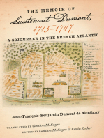 The Memoir of Lieutenant Dumont, 1715–1747: A Sojourner in the French Atlantic