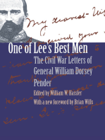 One of Lee's Best Men: The Civil War Letters of General William Dorsey Pender